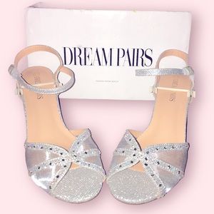 Dream Pairs Fashion Heels Glitter Size 9 1/2
